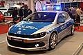 Auch eine Art Tunig: Neuer Volkswagen Scirocco im Polizei-Dress. Foto: Auto-Reporter